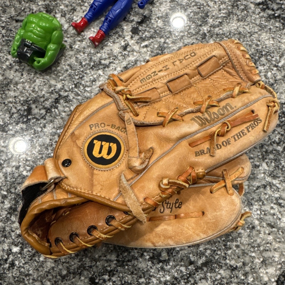 RON GUIDRY Baseball Glove WILSON A2234 Cowhide Dual Hinge Right Hand Throw RHT